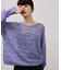 【WEB限定】2wayモヘアMIXギャザーニット