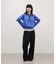 【WEB限定】・【定番】バイカラーポロニットプルオーバー