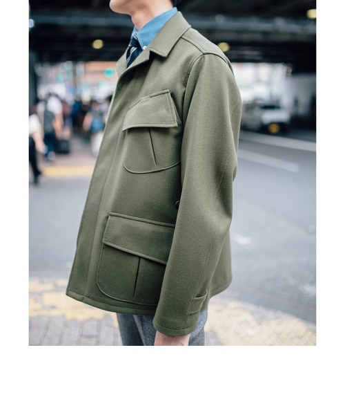 SHIPS × KAPTAIN SUNSHINE オリーブグリーン モッズコート SHIPS × KAPTAIN SUNSHINE オリーブグリーン モッズコート SHIPS