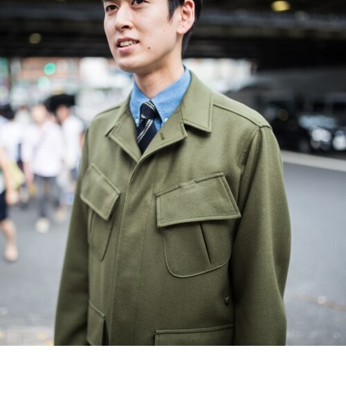 SHIPS×KAPTAIN SUNSHINE: ウール　モッズコート SHIPS×KAPTAIN SUNSHINE: ウール モッズコート