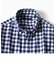 SC:【WEB限定】コットン/リネン ギンガムチェック ボタンダウン 7スリーブシャツ