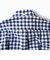 SC:【WEB限定】コットン/リネン ギンガムチェック ボタンダウン 7スリーブシャツ