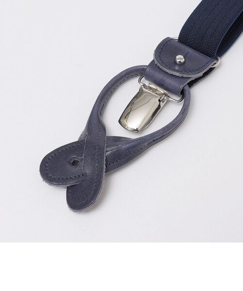 ALBERT THURSTON: 2.5cm ヘリンボーン サスペンダー｜シップスの通販