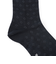 SHIPS: シャドー コモン コットン ドレス ソックス