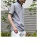 SC: 汗ジミ軽減加工 リブ スキッパー ショートスリーブ ポロシャツ 19SS