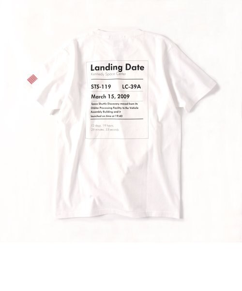 ポルノグラフィティ NASAグラフィック Tシャツ Mサイズ ホワイト ポルノグラフィティ - 新品 未使用 ポルノグラフィティ NASA