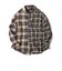 SU: ビッグシルエット クレイジー チェック ネルシャツ