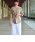 SHOP PRESSフックアシンメトリーカットソー◇