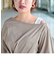 SHOP PRESSフックアシンメトリーカットソー◇