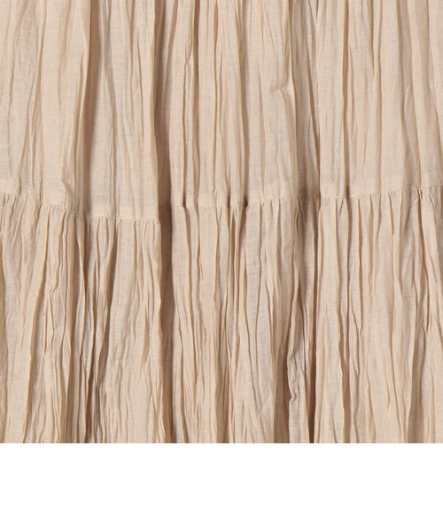 コットンボイルクリンクルスカート