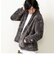 【SHIPS any別注】Champion: シェルパフリース ボア ショールカラー カーディガン◇