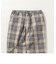 SHIPS any: チェック/ストライプ パジャマパンツ