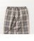 SHIPS any: チェック/ストライプ パジャマパンツ