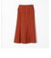 SHIPS any: エコウールセミフレアスカート