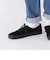 VANS: オーセンティック  ブラック スエード スニーカー