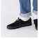 VANS: オーセンティック  ブラック スエード スニーカー