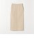 SHIPS any: ダブルフェイスストレートスカート