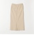 SHIPS any: ダブルフェイスストレートスカート