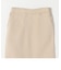 SHIPS any: ダブルフェイスストレートスカート