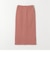 SHIPS any: ダブルフェイスストレートスカート
