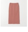 SHIPS any: ダブルフェイスストレートスカート