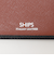【WEB限定】SHIPS:【SAFFIANO LEATHER】2トーン 2つ折 ウォレット（財布）
