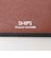 【WEB限定】SHIPS:【SAFFIANO LEATHER】2トーン 2つ折 ウォレット（財布）