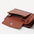 【WEB限定】SHIPS:【SAFFIANO LEATHER】2トーン 2つ折 ウォレット（財布）