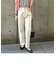 SHIPS any:〈ウォッシャブル〉ハイライズ ストレート デニムパンツ［SHIPS any DENIM］