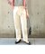 SHIPS any:〈ウォッシャブル〉ハイライズ ストレート デニムパンツ［SHIPS any DENIM］