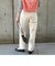 SHIPS any:〈ウォッシャブル〉ハイライズ ストレート デニムパンツ［SHIPS any DENIM］