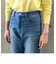 SHIPS any:〈ウォッシャブル〉ハイライズ ストレート デニムパンツ［SHIPS any DENIM］