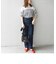 SHIPS any:〈ウォッシャブル〉ハイライズ ストレート デニムパンツ［SHIPS any DENIM］