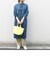 SHIPS any: バンドカラー デニム シャツワンピース［SHIPS any DENIM］
