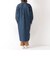 SHIPS any: バンドカラー デニム シャツワンピース［SHIPS any DENIM］