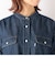 SHIPS any: バンドカラー デニム シャツワンピース［SHIPS any DENIM］