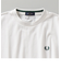 【WEB限定/SHIPS別注】FRED PERRY: SOLOTEX（R) 鹿の子 ワンポイント ロゴ Tシャツ