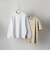 【WEB限定】SHIPS: 《洗えるニットとTシャツがセット》レイヤード クルーネック プルオーバー