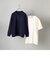 【WEB限定】SHIPS: 《洗えるニットとTシャツがセット》レイヤード クルーネック プルオーバー
