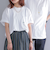 【WEB限定】SHIPS: マイクロ SHIPSロゴ ポケット Tシャツ