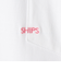 【WEB限定】SHIPS: マイクロ SHIPSロゴ ポケット Tシャツ