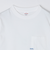 【WEB限定】SHIPS: マイクロ SHIPSロゴ ポケット Tシャツ