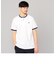【SHIPS別注】LACOSTE: カノコ ヘンリーネック ラインリブ Tシャツ