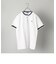 【SHIPS別注】LACOSTE: カノコ ヘンリーネック ラインリブ Tシャツ