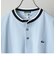 【SHIPS別注】LACOSTE: カノコ ヘンリーネック ラインリブ Tシャツ