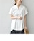 SHIPS any: USAコットン スキッパーTEE