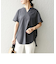 SHIPS any: USAコットン スキッパーTEE