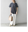 SHIPS any: USAコットン スキッパーTEE