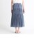 SHIPS any: シルク ギャザー ティアード スカート〈ウォッシャブル〉