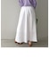 SHIPS any:ジャカードAラインスカート